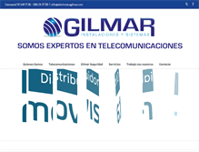 Tablet Screenshot of electronicagilmar.com